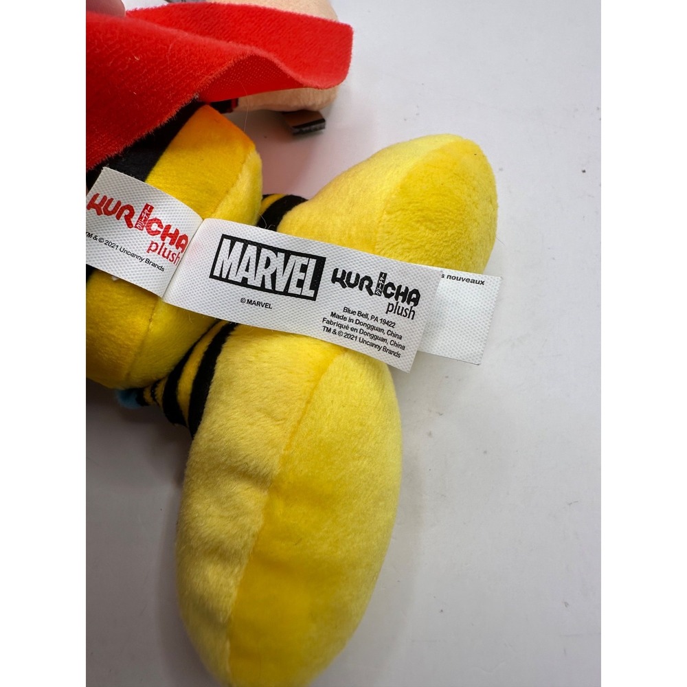 Bleacher Creatures 10" Marvel Kuricha Thor Plush with Hammer 2021 - Picture 11 of 13